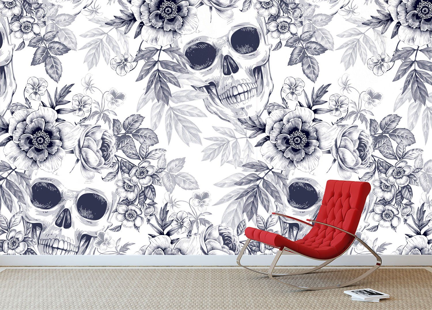 3D Line Bone 121 Wallpaper AJ Wallpaper 