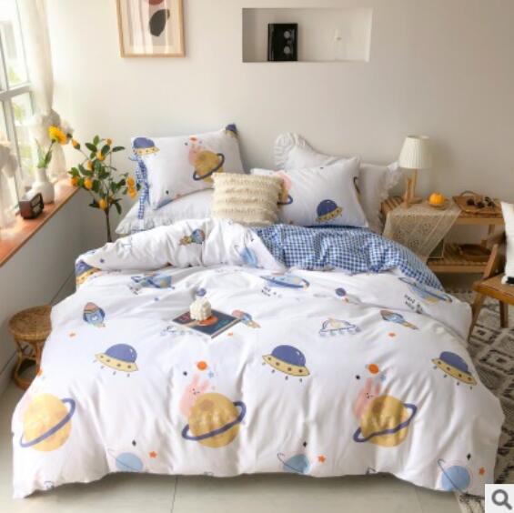3D Planet Ship 50052 Bed Pillowcases Quilt