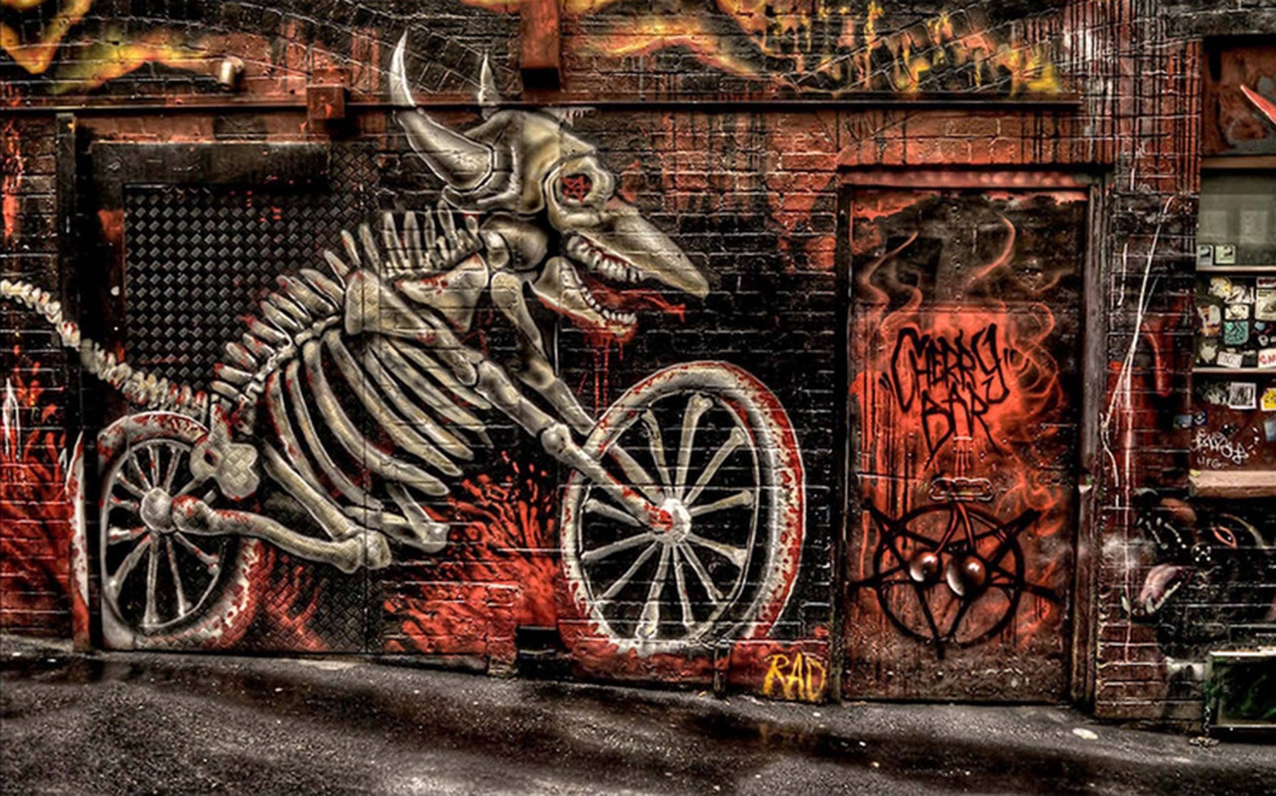 3D Animal Fossil Graffiti 68 Garage Door Mural Wallpaper AJ Wallpaper 