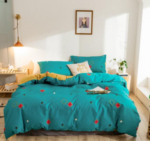 3D Cross Flower 18067 Bed Pillowcases Quilt