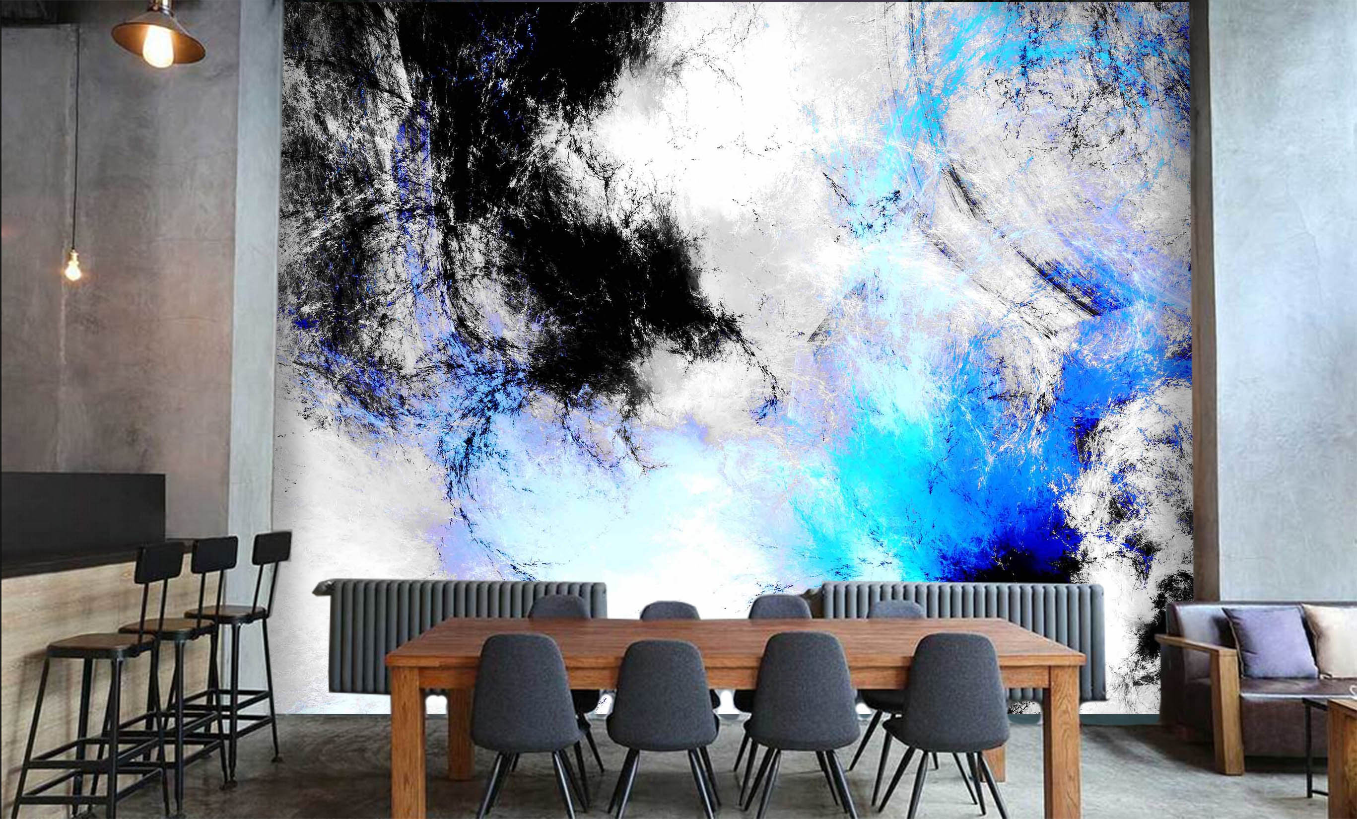 3D Abstract Art 011 Wall Murals