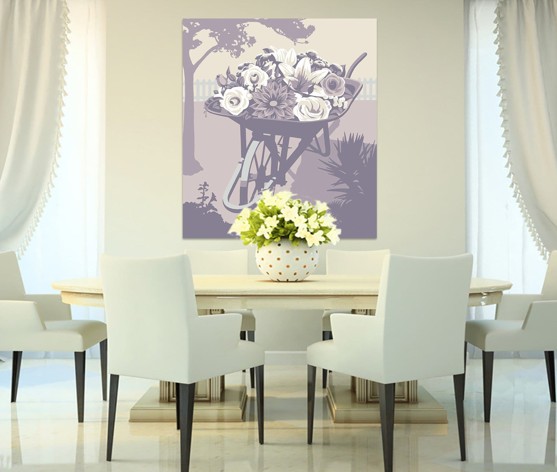 3D Chelsea Flower 011 Steve Read Wall Sticker Wallpaper AJ Wallpaper 2 