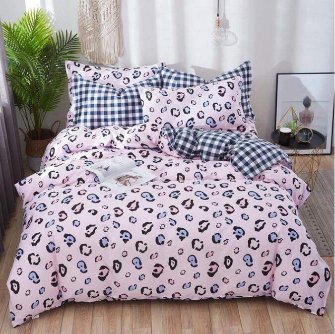 3D Color Leopard On Pink Background 3124 Bed Pillowcases Quilt