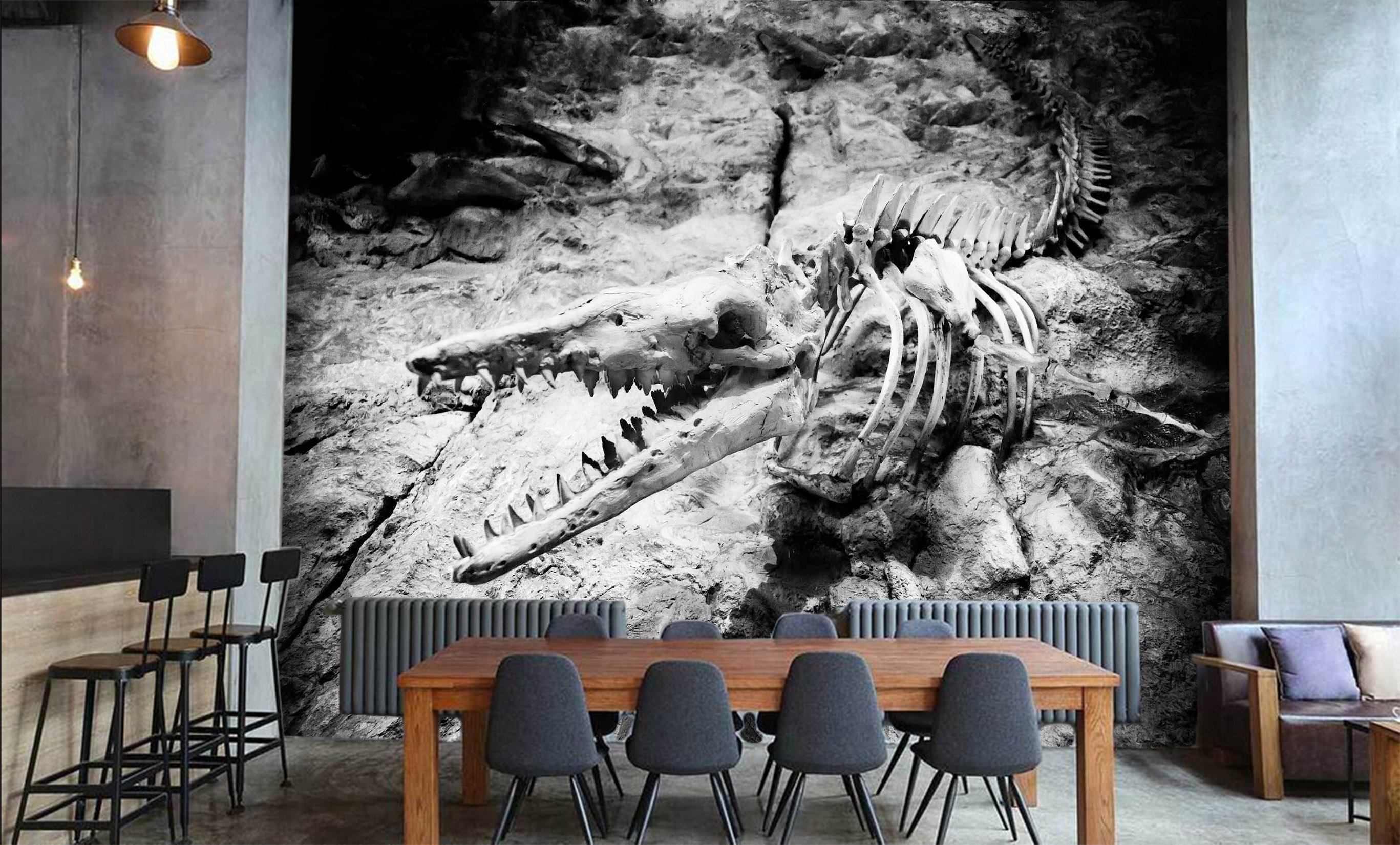 3D Dinosaur Fossil 262 Wallpaper AJ Wallpaper 