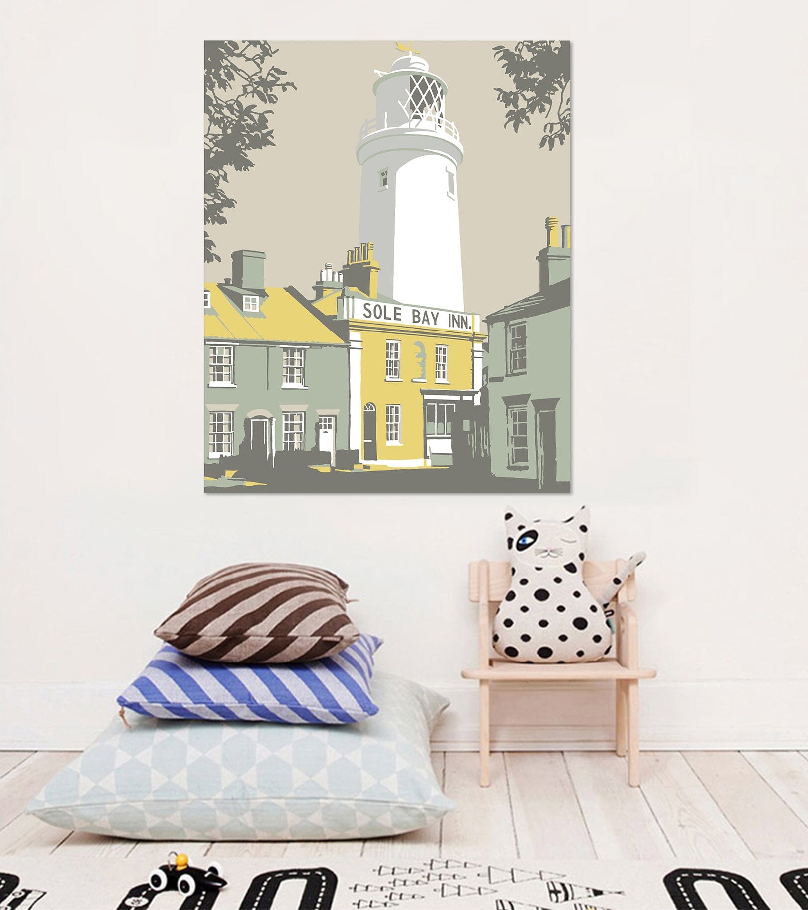 3D Sole Bay Inn 059 Steve Read Wall Sticker Wallpaper AJ Wallpaper 2 