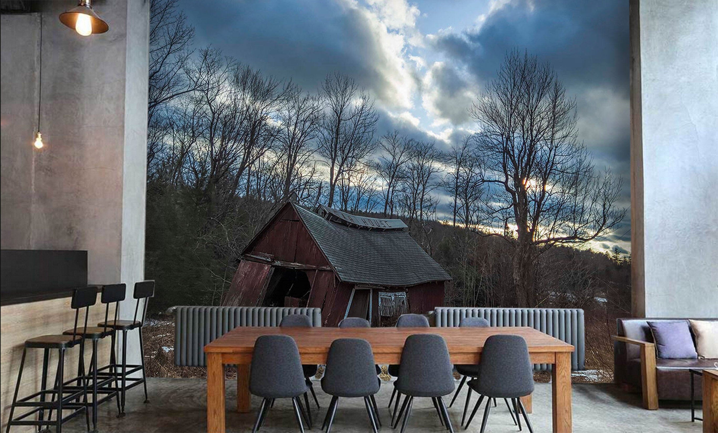 3D Forest House 123 Jerry LoFaro Wall Mural Wall Murals Wallpaper AJ Wallpaper 2 