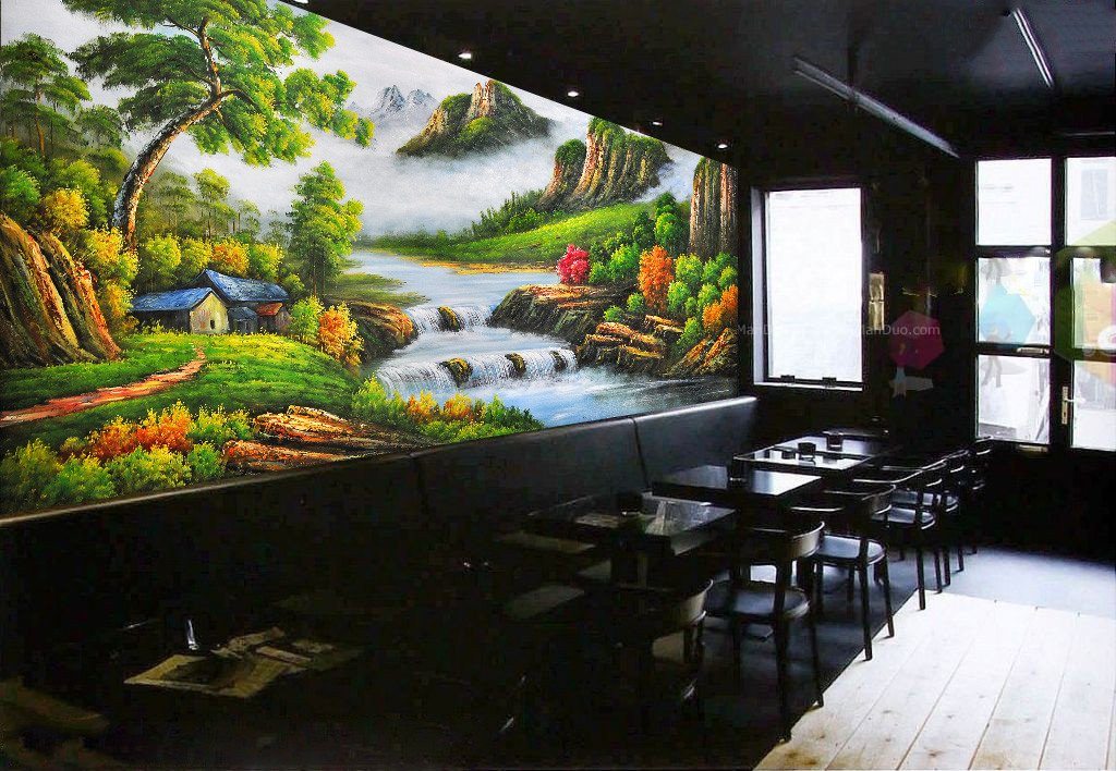 Colorful Landscape Wallpaper AJ Wallpaper 