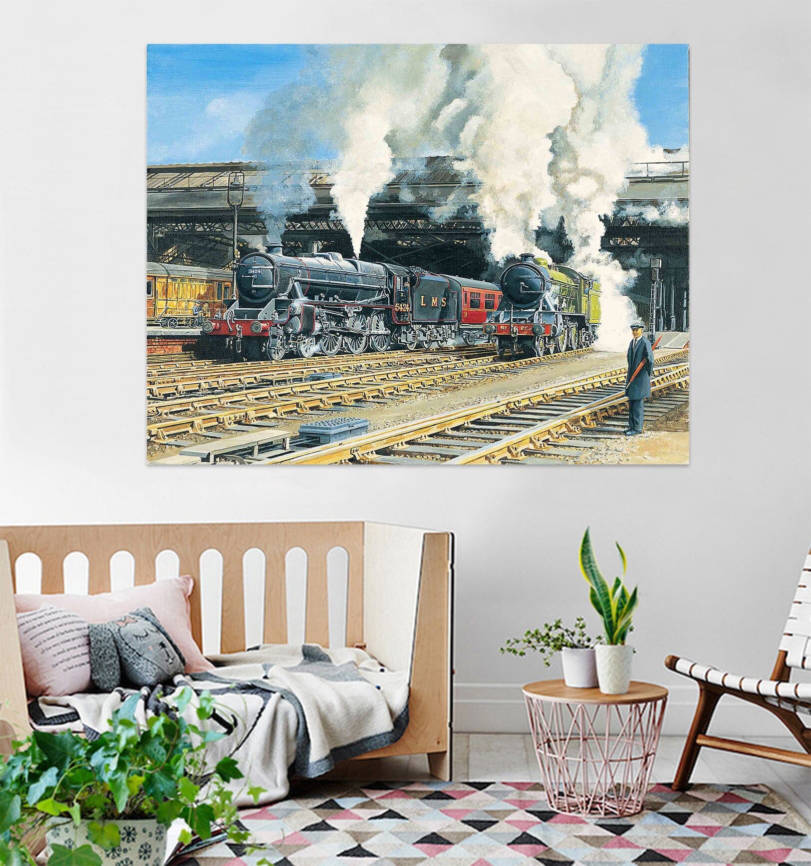 3D Full Steam Ahead 034 Trevor Mitchell Wall Sticker Wallpaper AJ Wallpaper 2 