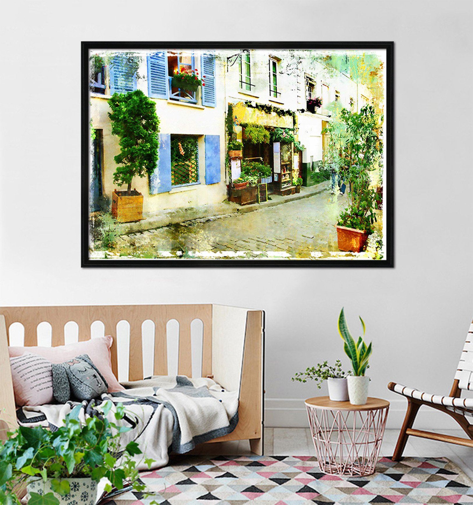 3D Door Grass 166 Fake Framed Print Painting Wallpaper AJ Creativity Home 