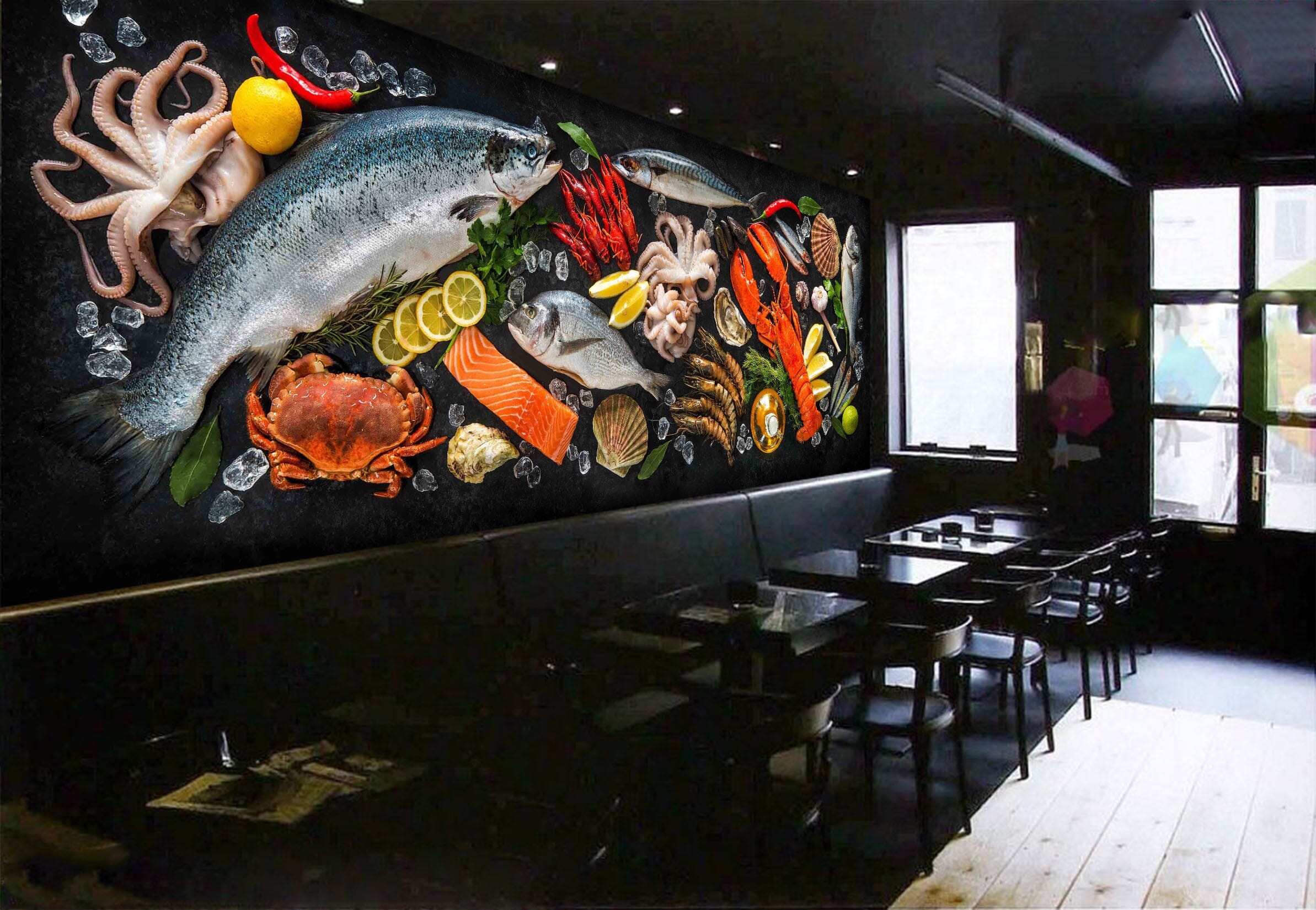 3D Fresh Ingredients 1078 Wall Murals Wallpaper AJ Wallpaper 2 