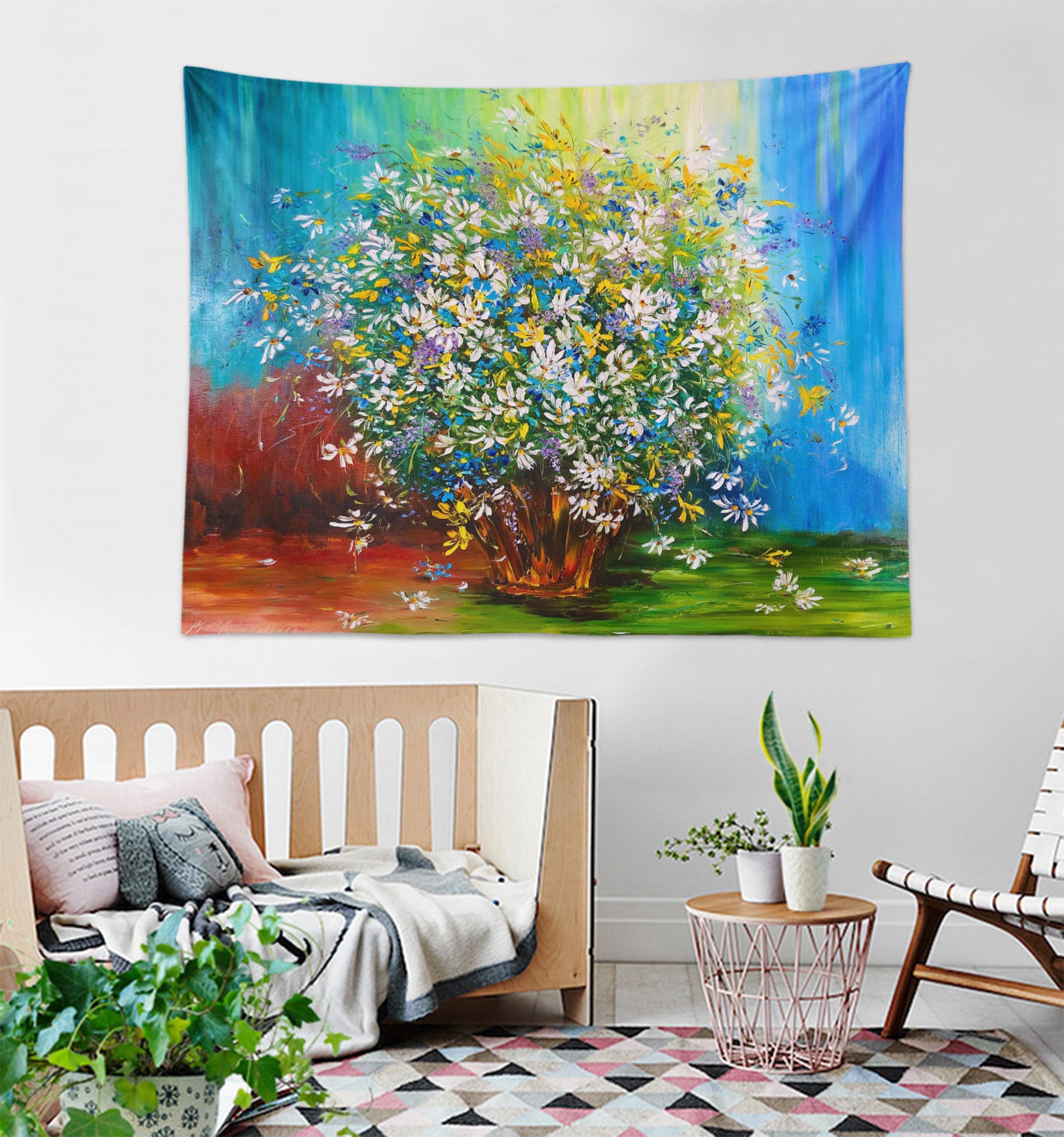 3D Art Vase 3421 Skromova Marina Tapestry Hanging Cloth Hang