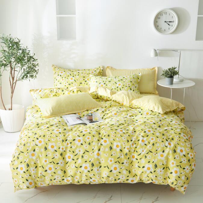 3D Light Green Floral 13153 Bed Pillowcases Quilt