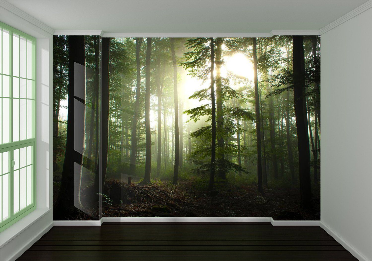 Forest Fog 98 Wallpaper AJ Wallpaper 1 
