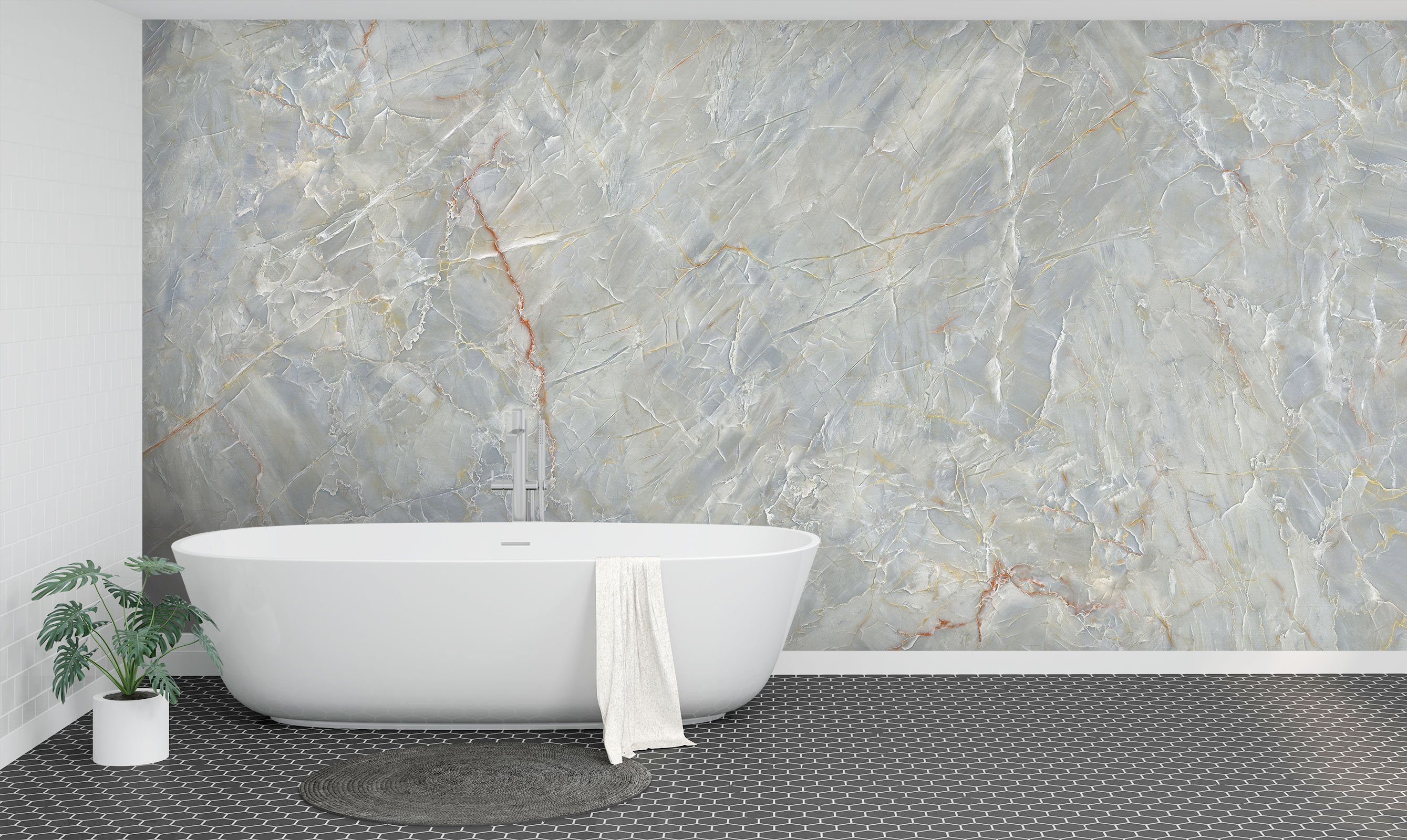 3D Elegant Texture 077 Marble Tile Texture Wallpaper AJ Wallpaper 2 