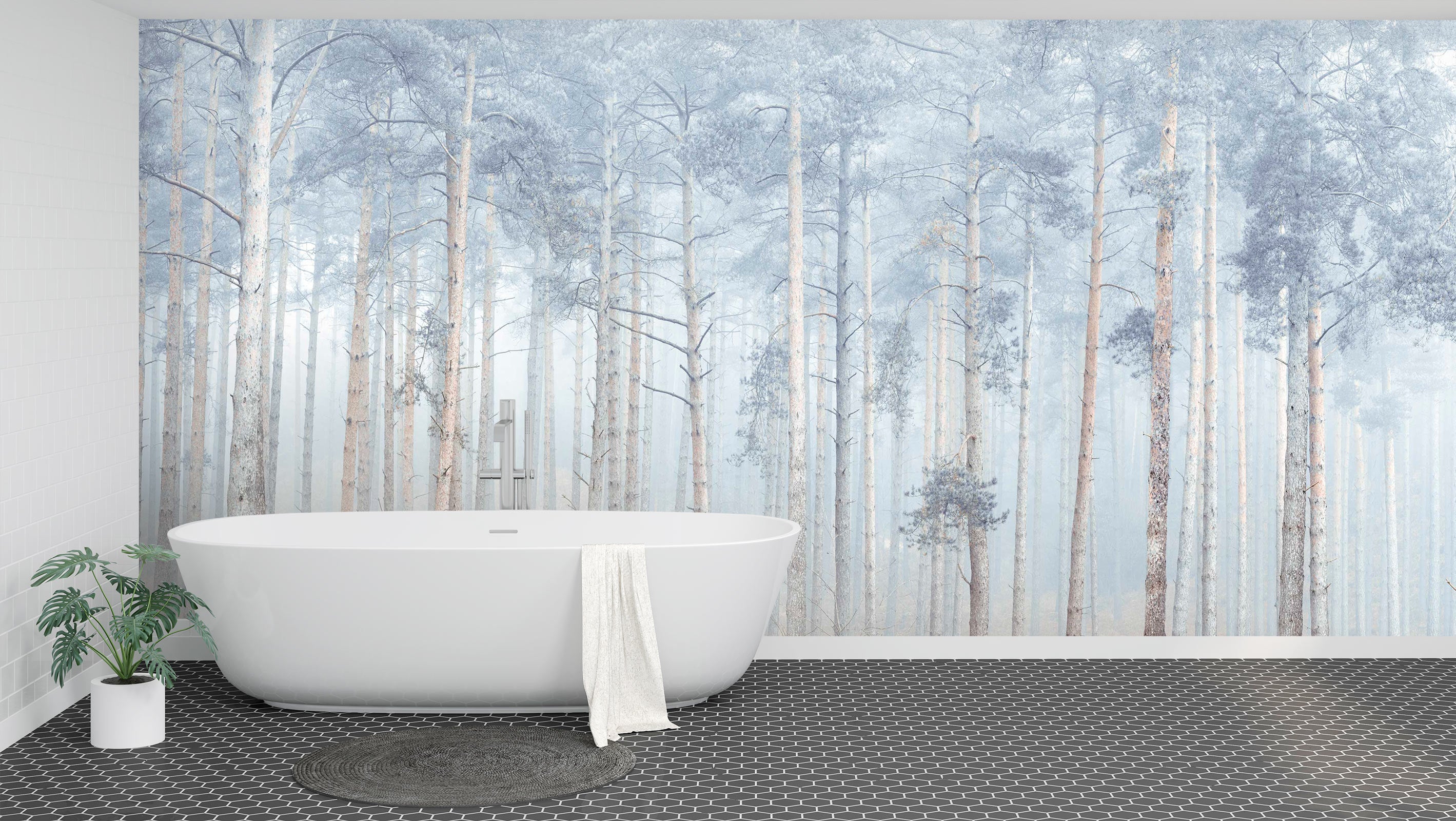 3D Tree Leaves 6293 Assaf Frank Wall Mural Wall Murals
