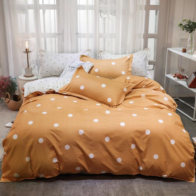 3D Orange Wave Dots 12073 Bed Pillowcases Quilt