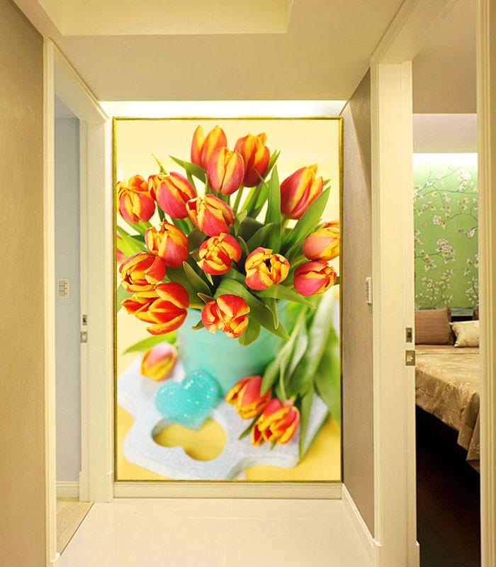 Beautiful Tulips Wallpaper AJ Wallpaper 