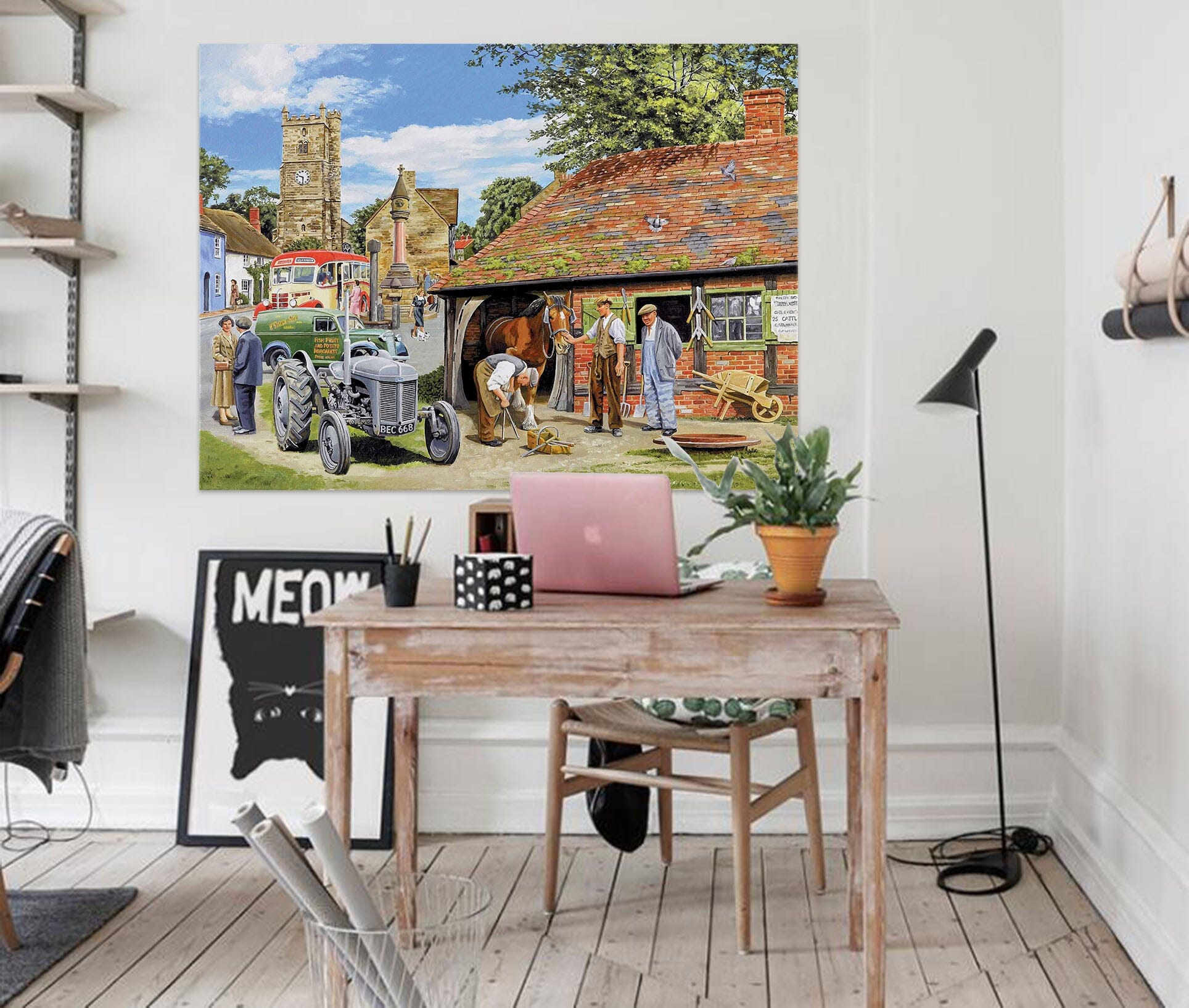 3D Old Friends 052 Trevor Mitchell Wall Sticker Wallpaper AJ Wallpaper 2 