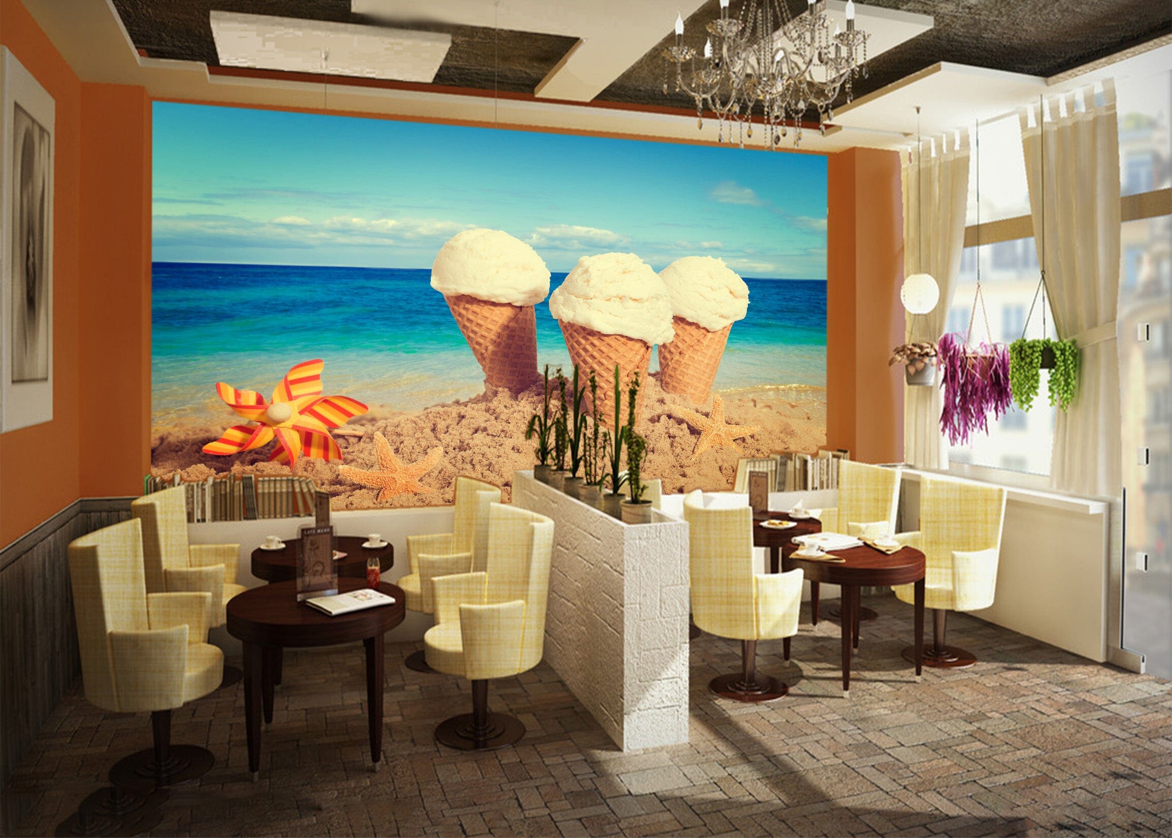 3D White Cone 1082 Wall Murals Wallpaper AJ Wallpaper 2 