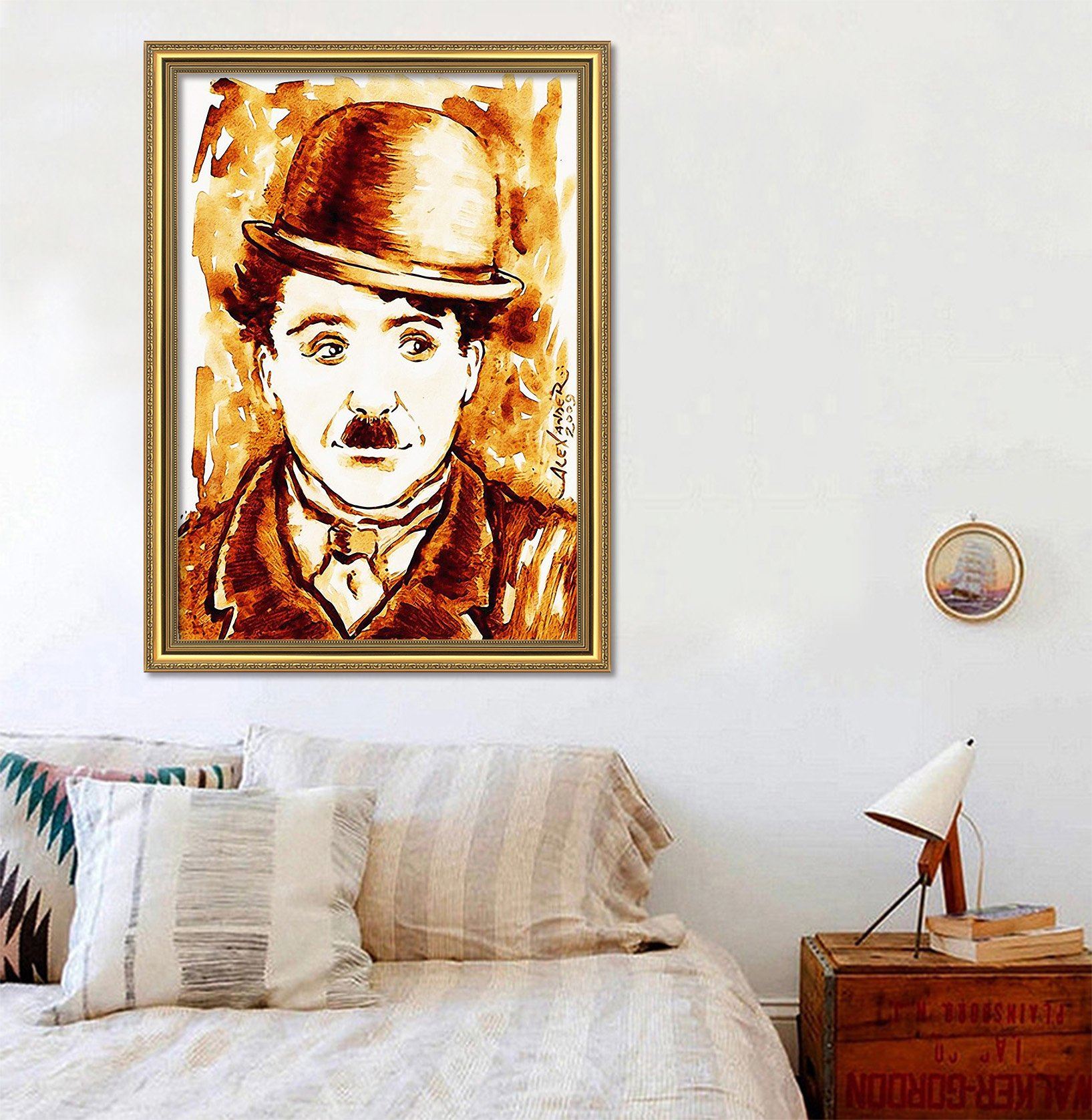 3D Master Of Mime 092 Fake Framed Print Painting Wallpaper AJ Creativity Home 