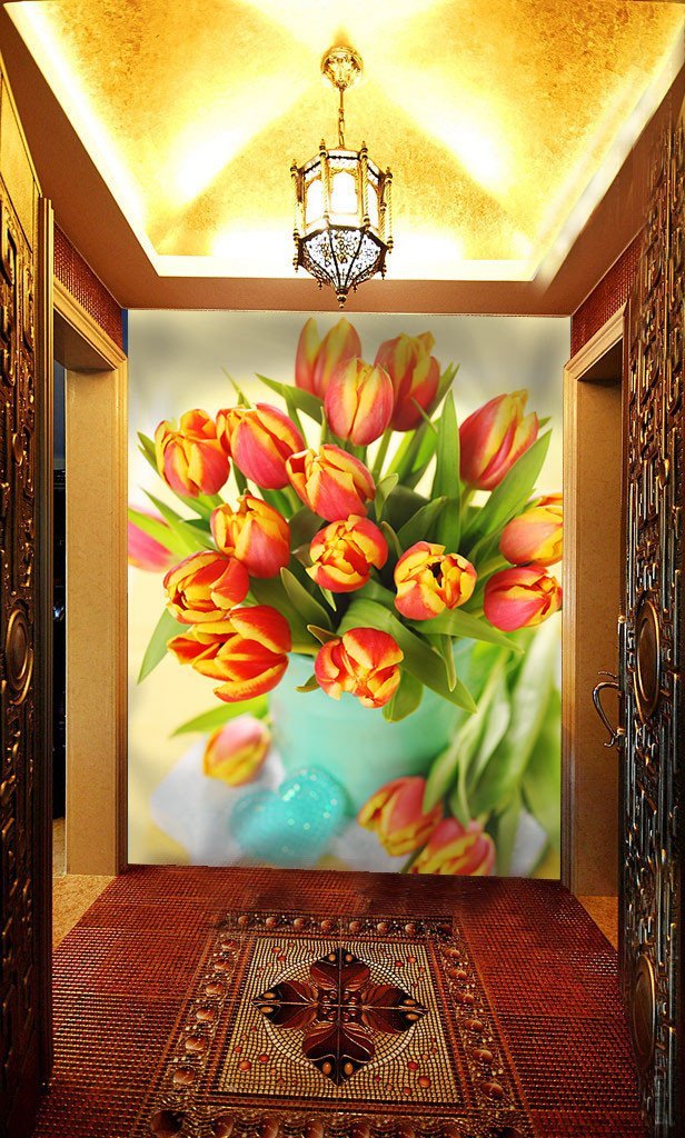 Beautiful Tulips Wallpaper AJ Wallpaper 
