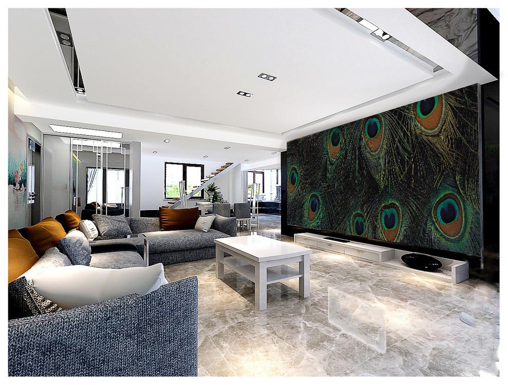 Peacock Tail Feathers Wallpaper AJ Wallpaper 