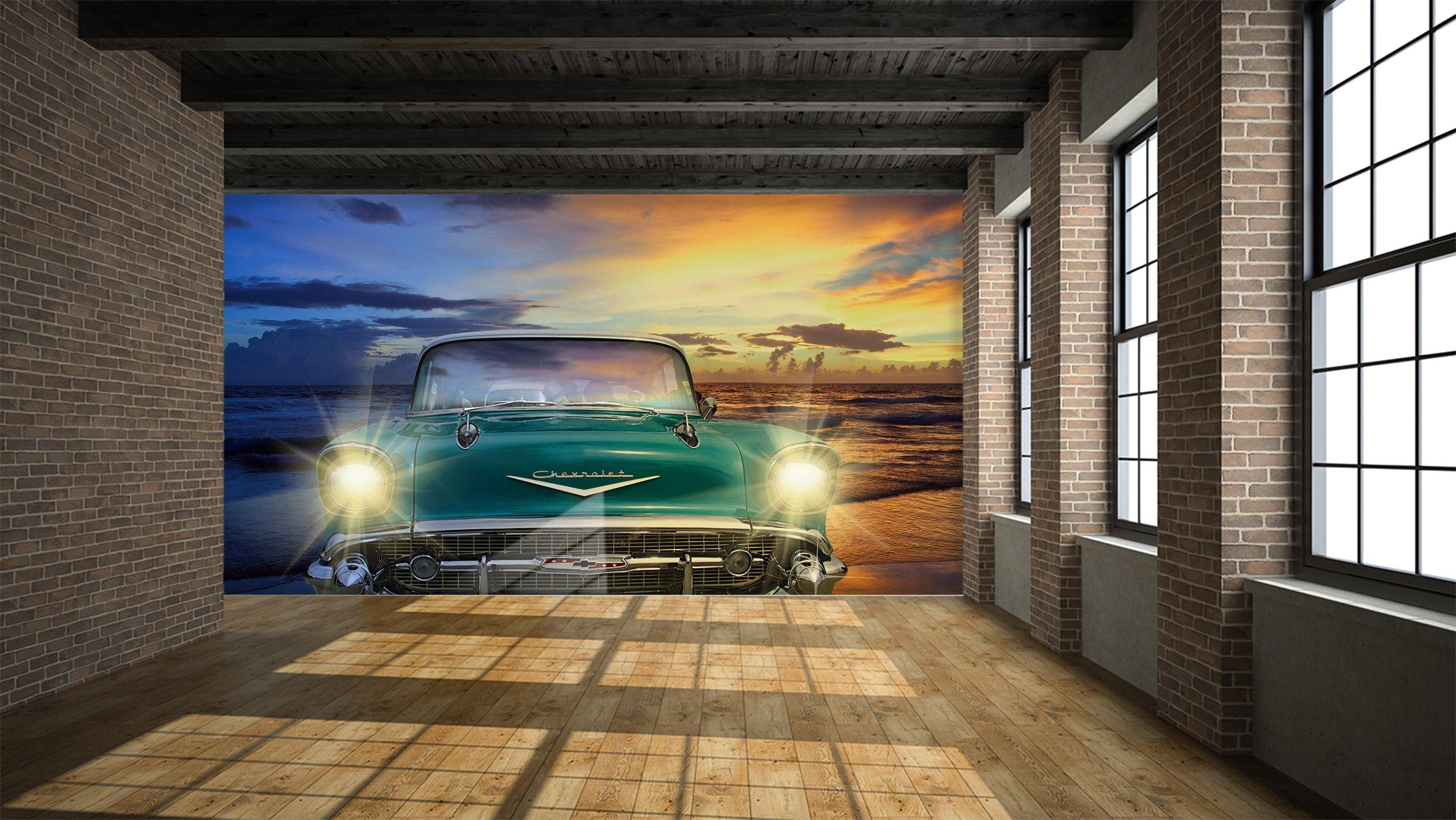 3D Classic 974 Vehicle Wall Murals Wallpaper AJ Wallpaper 2 