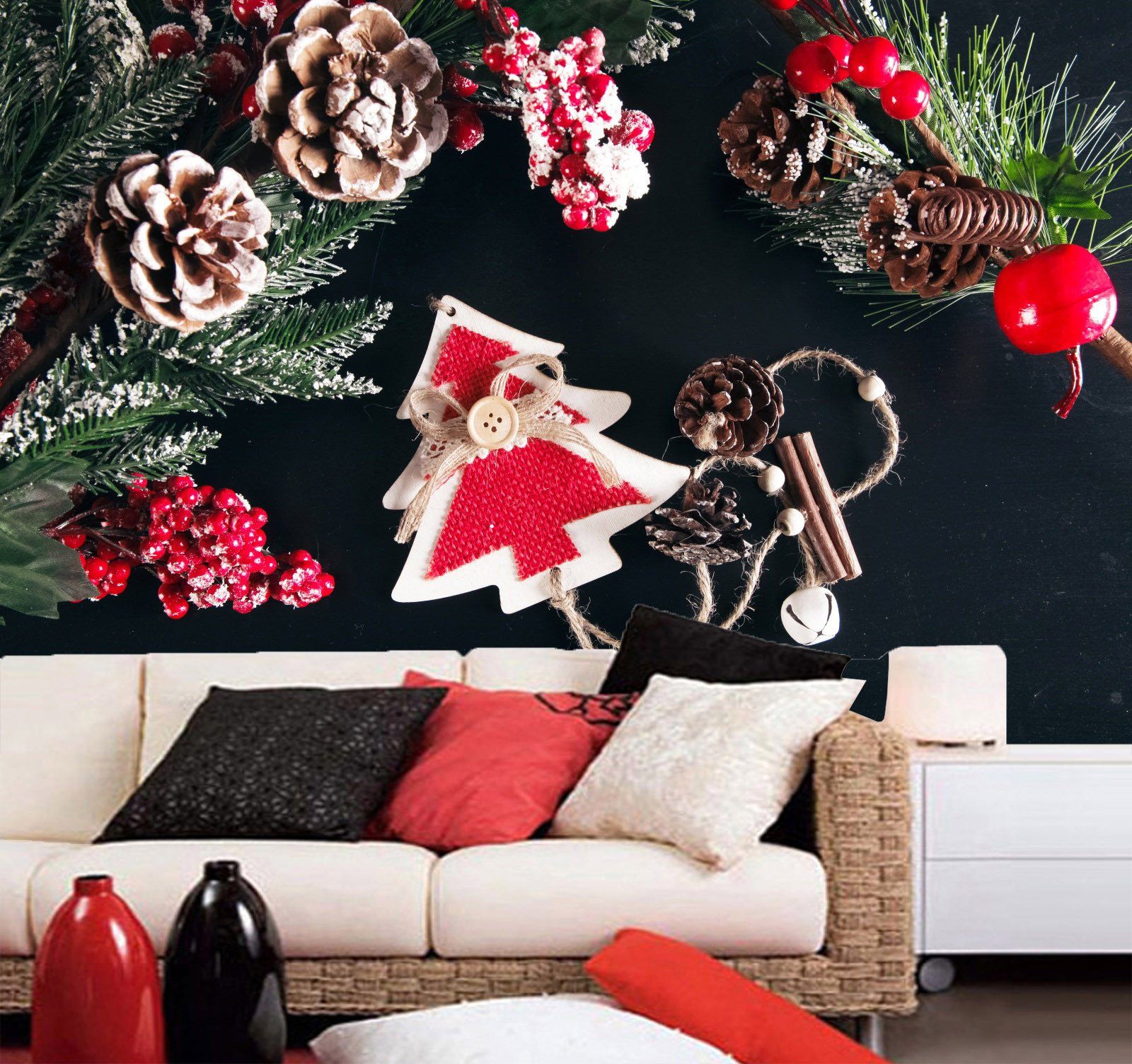 3D Christmas Tree Flower 56 Wallpaper AJ Wallpaper 