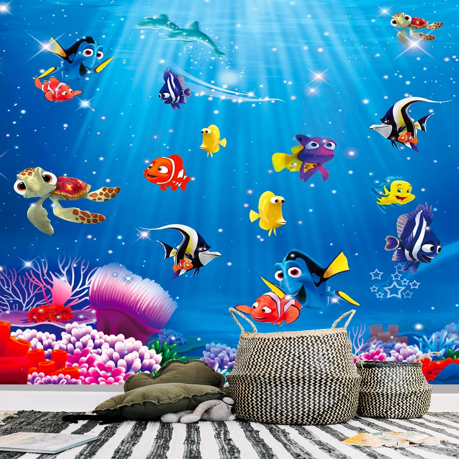 3D The Underwater World 106 Wall Murals Wallpaper AJ Wallpaper 2 