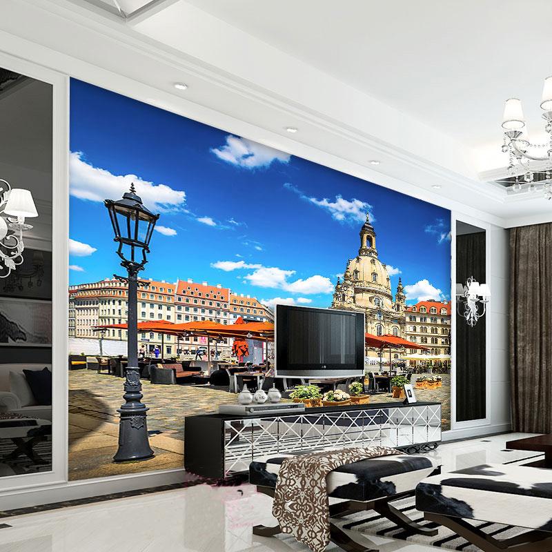 3D City Street Lights 058 Wallpaper AJ Wallpaper 