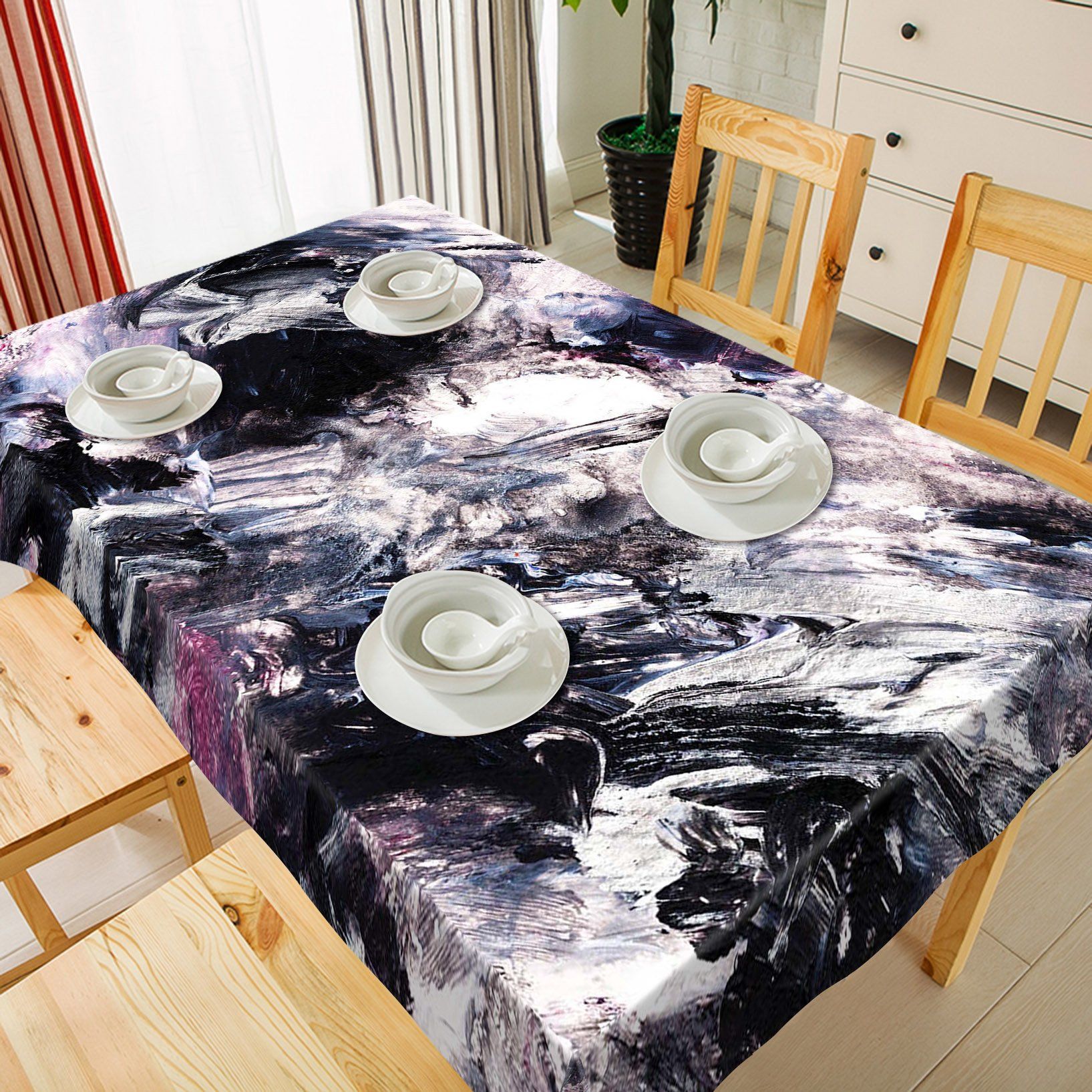 3D Writing Brush Painting 14 Tablecloths Wallpaper AJ Wallpaper 