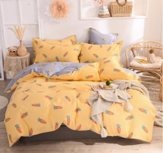 3D Carrot 30195 Bed Pillowcases Quilt