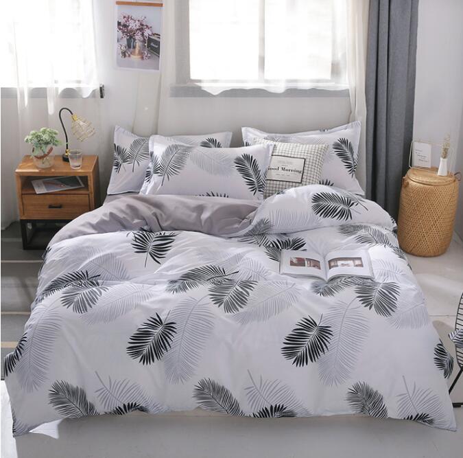 3D Feather 12097 Bed Pillowcases Quilt