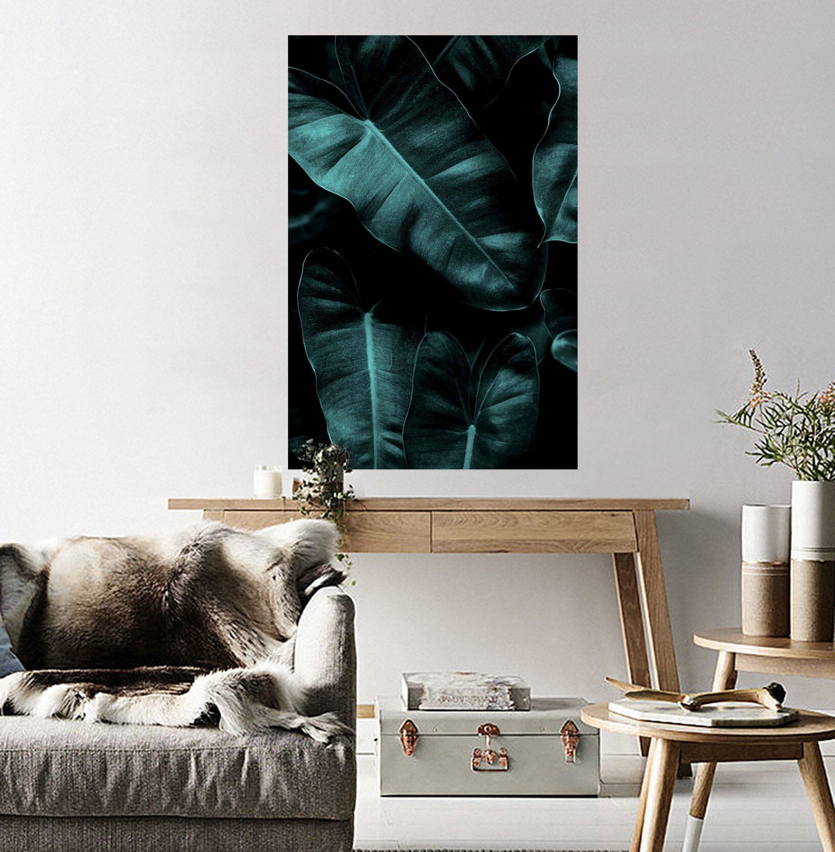 3D Night Leaves 221 Boris Draschoff Wall Sticker Wallpaper AJ Wallpaper 2 