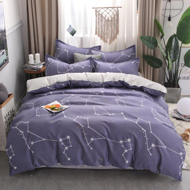 3D Star Connection 13086 Bed Pillowcases Quilt