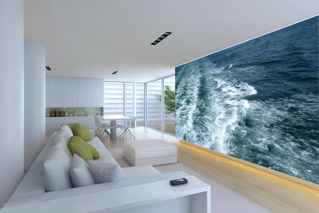 Fluctuant Waves Wallpaper AJ Wallpaper 