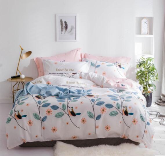 3D Leaves 30286 Bed Pillowcases Quilt