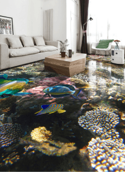 3D Naturally 034 Floor Mural Wallpaper AJ Wallpaper 2 