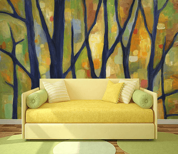 3D Oil Painting Trunk 1202 Wallpaper AJ Wallpaper 2 