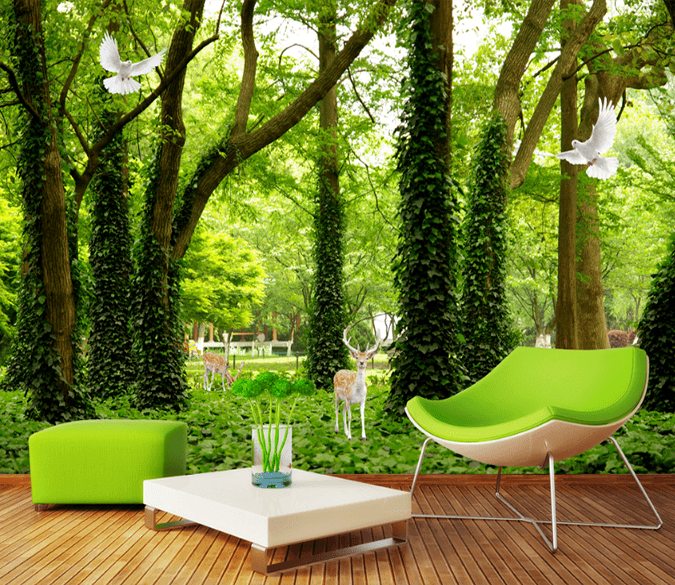 3D Beautiful Fawn 128 Wallpaper AJ Wallpaper 