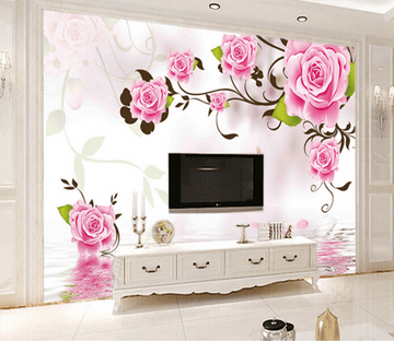 3D Blooming Flower 477 Wallpaper AJ Wallpaper 