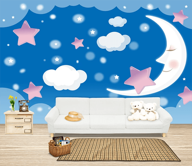 3D Crescent Moon 821 Wallpaper AJ Wallpaper 2 