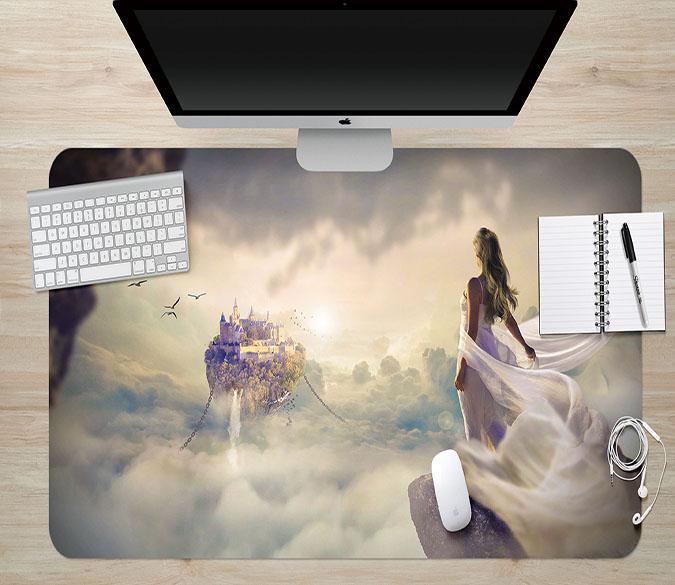 3D Sky Garden 146 Desk Mat Mat AJ Creativity Home 