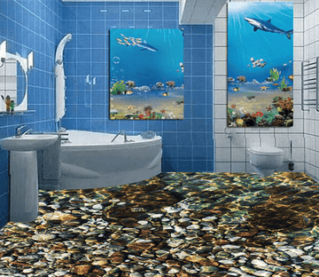 3D Water Ripple 214 Floor Mural Wallpaper AJ Wallpaper 2 