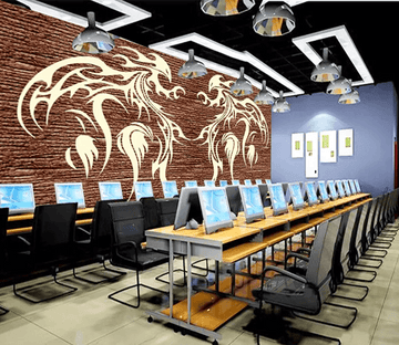 3D Brick Wall Pattern 1024 Wallpaper AJ Wallpaper 2 