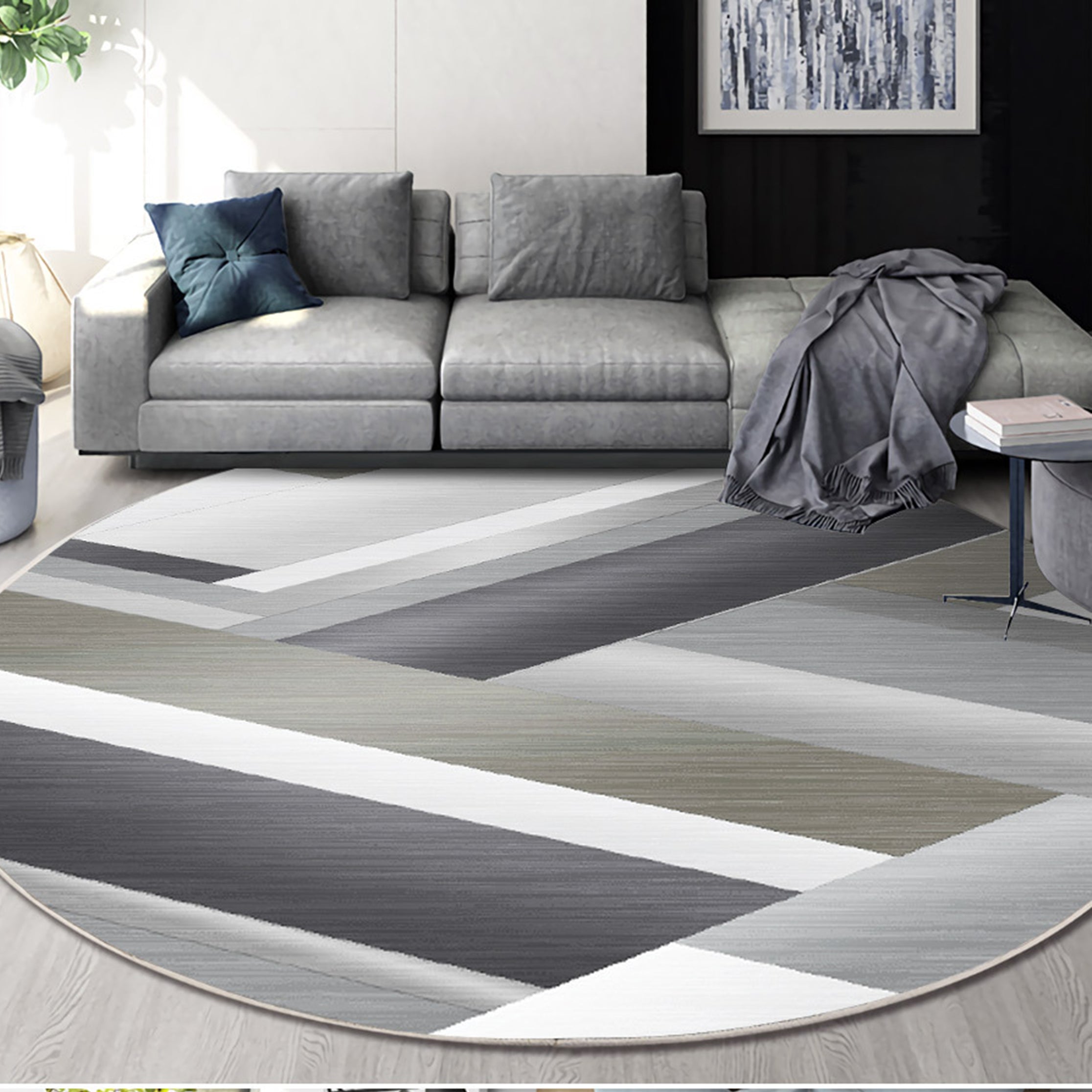 3D Modern Geometric Pattern WG405 Non Slip Rug Mat Mat AJ Creativity Home 