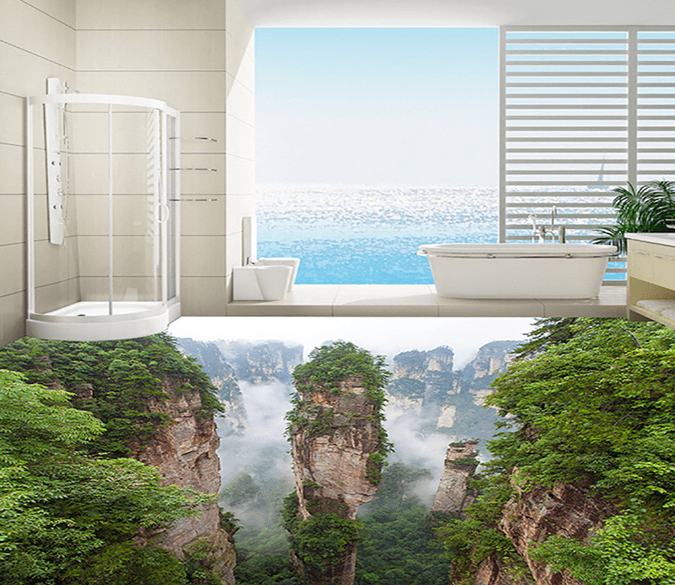 3D Takayama 121 Floor Mural Wallpaper AJ Wallpaper 2 