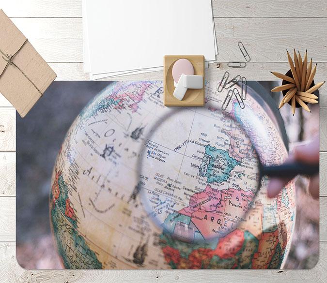 3D Magnifier Map 117 Desk Mat Mat AJ Creativity Home 