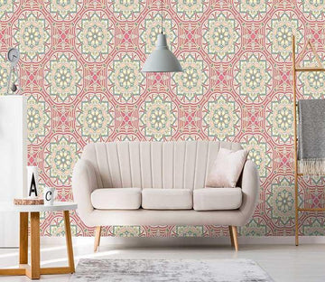 3D Pointed Flower 306 Wallpaper AJ Wallpaper 
