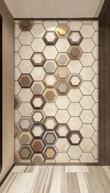 3D Diamond Pattern WC279 Wall Murals Wallpaper AJ Wallpaper 2 